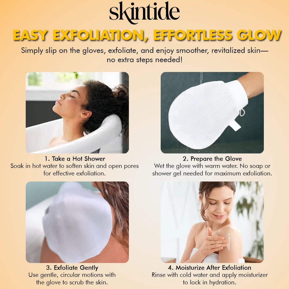 Skintide™ GlowRenew Deep-Exfoliating Glove
